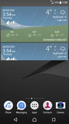 Weather android App screenshot 2