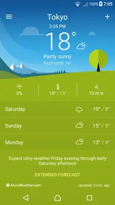 Weather android App screenshot 7